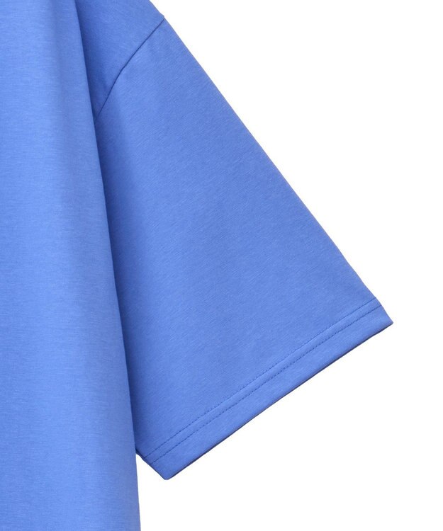 earth music&ecology メッシュドッキングワンピース Blue