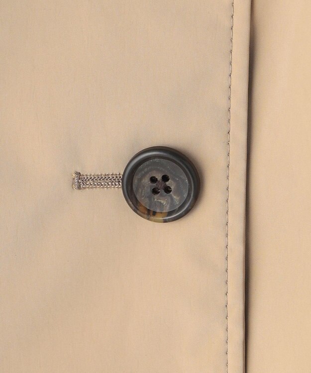 J.PRESS LADIES 【洗える・撥水】ポリアーティローザ ダブル トレンチコート モカ系