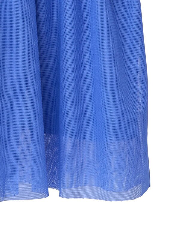 earth music&ecology メッシュドッキングワンピース Blue