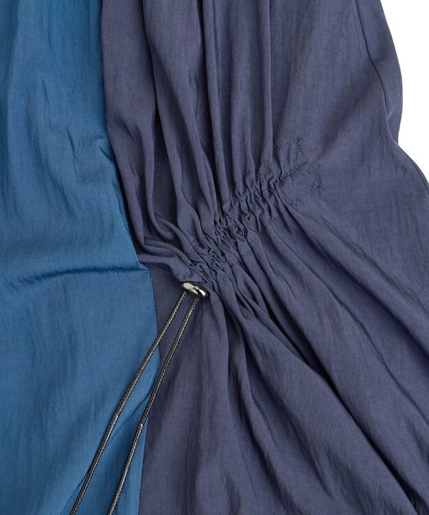 YECCA VECCA ドロストデザインロングスカート Blue