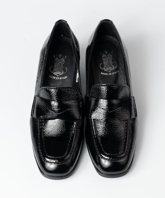 BONTRE 【BONTRE/ボントレ】チャンキーヒールローファー ブラック