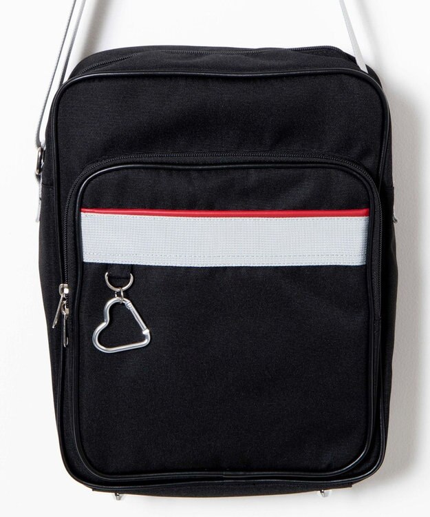 WEGO 【SCHOOL ITEM】スクールショルダーバッグ ブラック