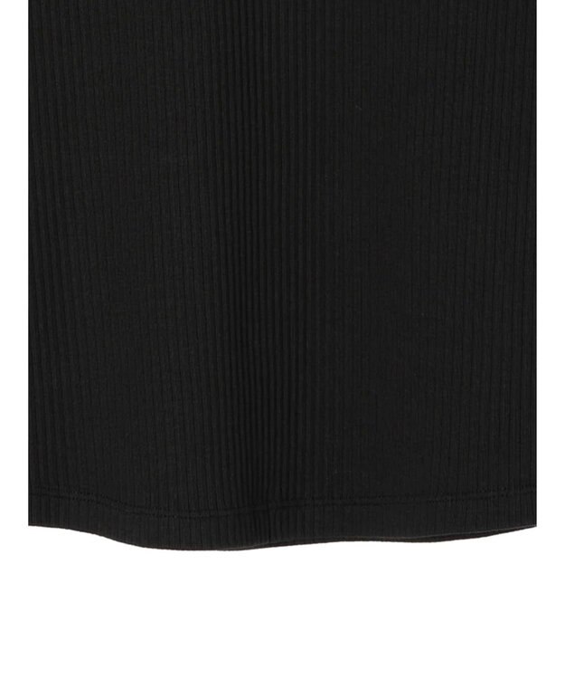 AMERICAN HOLIC 抗菌防臭針抜きテレコカットプルオーバー Black