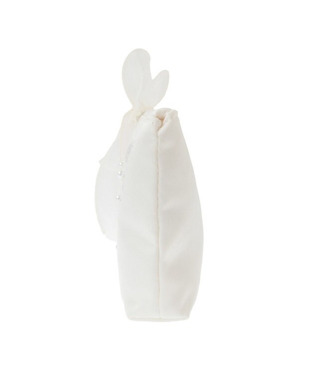 Maison de FLEUR シーシェルプリントポーチ Ivory