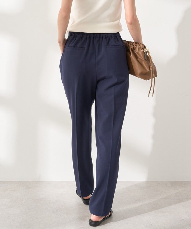 AMERICAN HOLIC 【接触冷感】イージーケアテーパードパンツ Navy