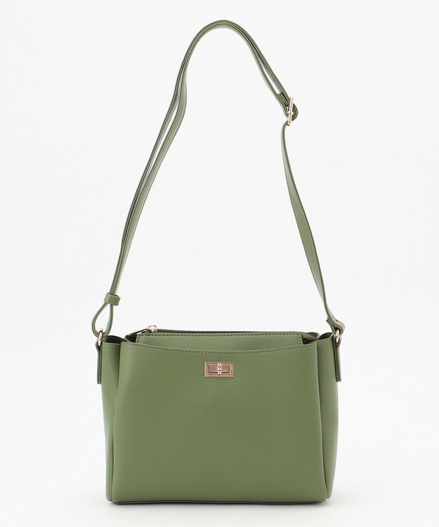 ANY 【たっぷり収納】メニーポケットショルダーバッグ モカ