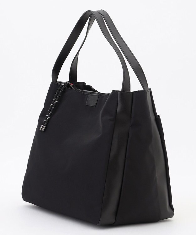 Y'SACCS 【大人のおしゃれ手帖10月号掲載】市川実和子×Y'SACCS　ナイロンすっきりトート ブラック