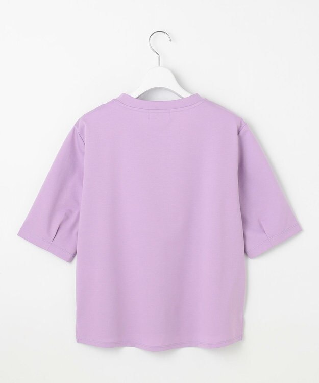 J.PRESS LADIES L TCポンチ モックネック カットソー ラベンダー系