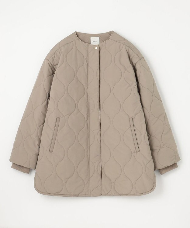 ANY 【蓄熱保温/撥水/洗濯機可能】撥水ウォームキルトブルゾン モカ