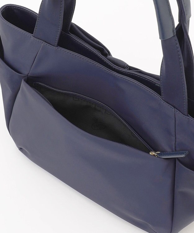 TOCCA 【大人百花掲載】KNOT IN HEART NYLONTOTE M トートバッグ M ネイビー系