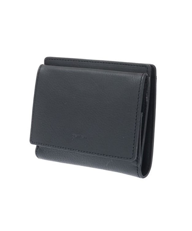 genten ミネルヴァ2 2つ折り財布外ボックス クロ