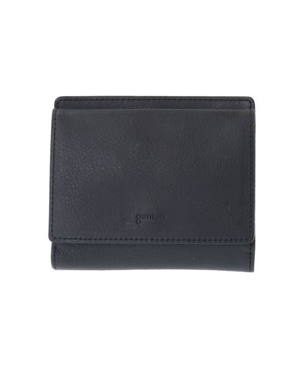 genten ミネルヴァ2 2つ折り財布外ボックス クロ