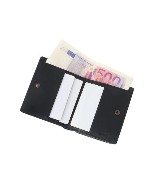 genten ミネルヴァ2 2つ折り財布外ボックス クロ