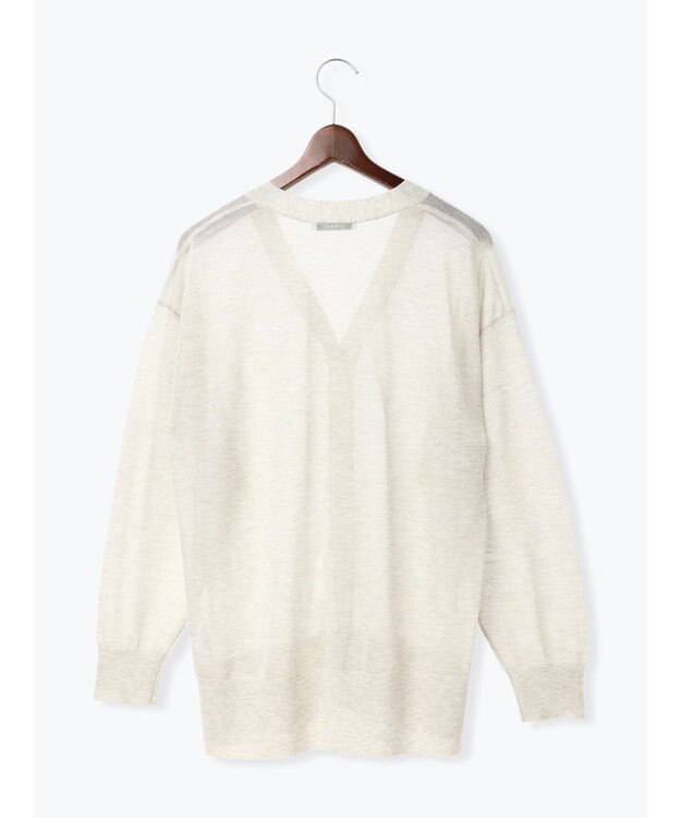Te chichi 14GミドルVネックカーディガン《2026 SUMMER LOOK item》 オートミール