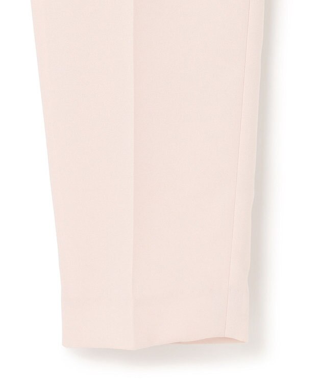 ICB L 【新色追加・洗える】 FluidBackSatin ドロストパンツ ピンクベージュ系