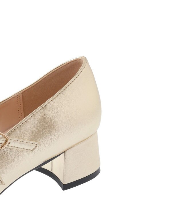 AMERICAN HOLIC ダブルストラップメリージェーン Gold