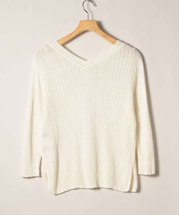 ONWARD Reuse Park 【23区】ニット春夏 オフホワイト