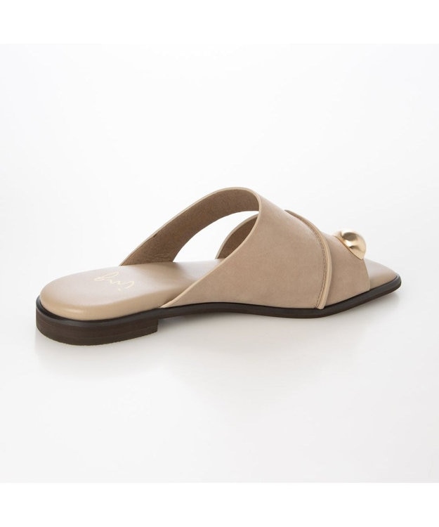 ing <ing>スクエアトングサンダル オーク