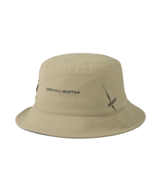 ZERO HALLIBURTON サングラスホルダー付きバケットハット ZHG-CAP26 85069 ベージュ