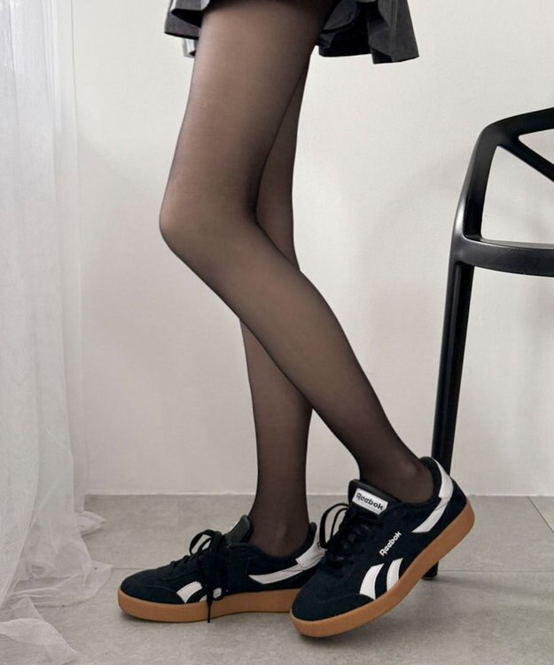 WEGO 【裏起毛】130Dフェイクタイツ ブラック