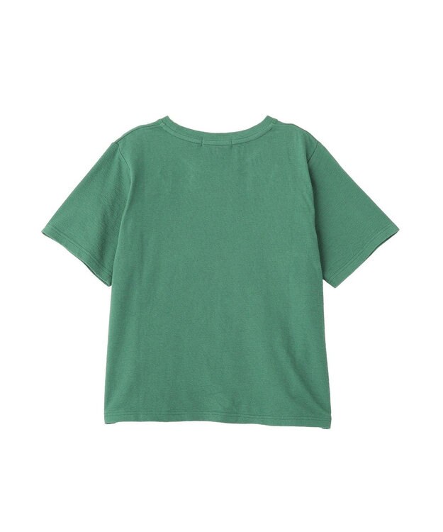 AMERICAN HOLIC 【2点セット】Tシャツ＋Uネックワンピース Green