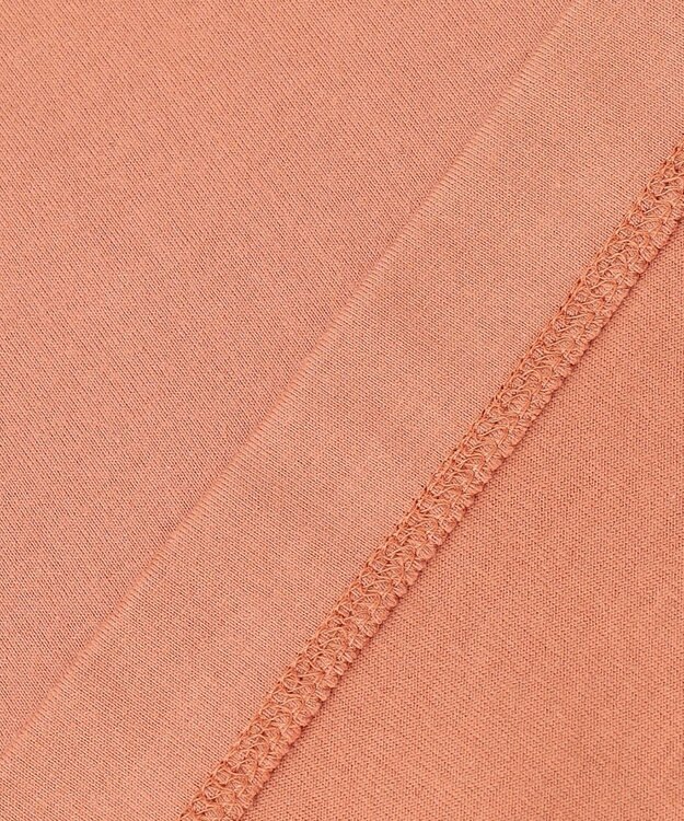 BEIGE， 【BEIGE,ecru/WEB限定・洗える】JERSEY STITCH / コットンハーフスリーブトップス Nude camel