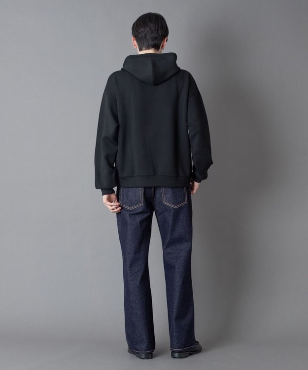 WEGO 【ユニセックス着用ITEM】ワンポイントプルパーカー ブラック