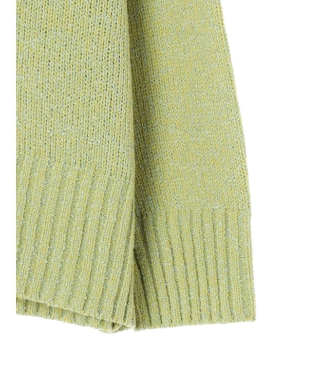 CRAFT STANDARD BOUTIQUE センタータックニットプルオーバー Light Green