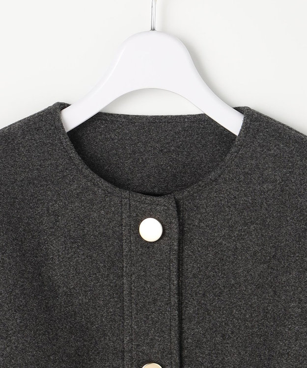 ANY SIS 【2SET】ジャケット × フレアスカート セット チャコール