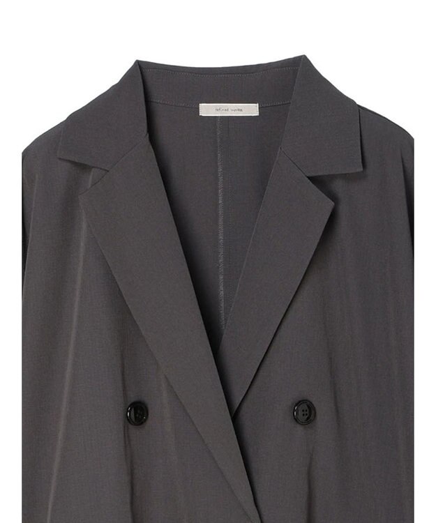 CRAFT STANDARD BOUTIQUE 半袖テーラードジャケット Gray