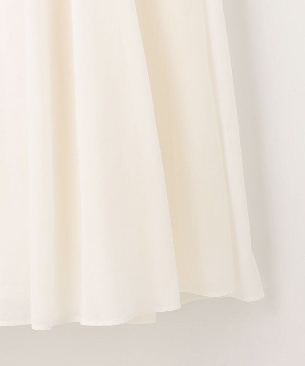 NAVE 【Nave　洗える】トランスペアレントボイル ドレス ホワイト系