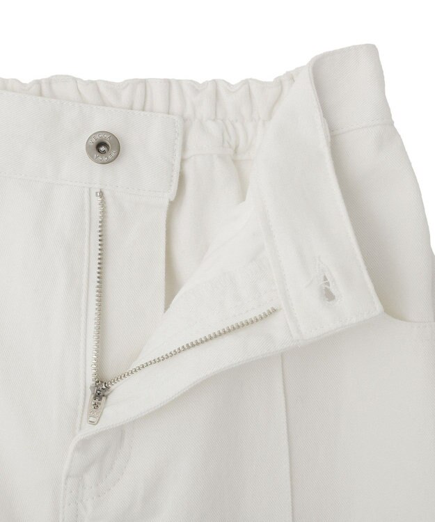 YECCA VECCA 綿麻バギーツイルパンツ Off White