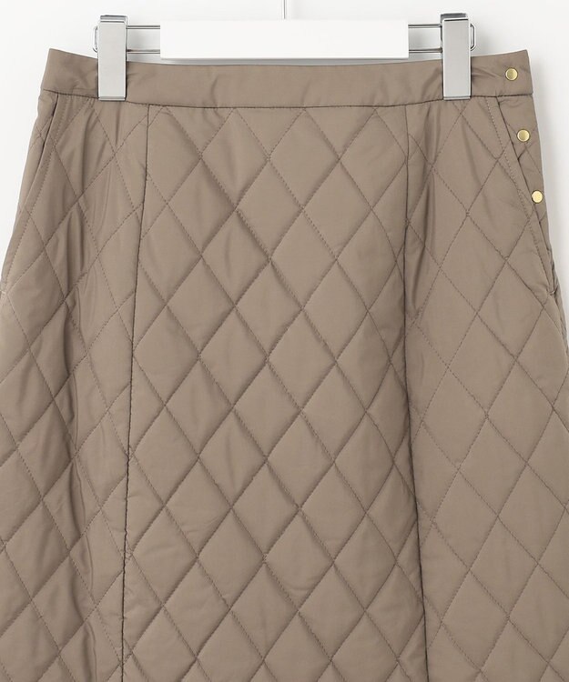 J.PRESS LADIES 高密度パウダータフタ スカート グレー系