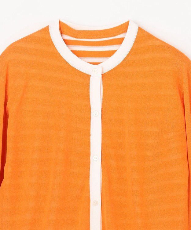 ANY ツインニットセット（ノースリーブニット＋カーディガン） マリーゴールド