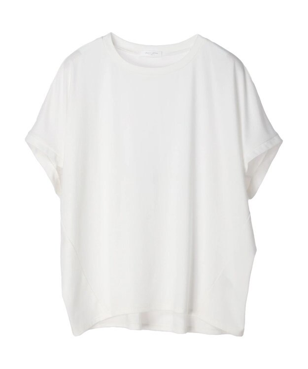 Green Parks 接触冷感半袖コクーンゆるプルオーバー Off White