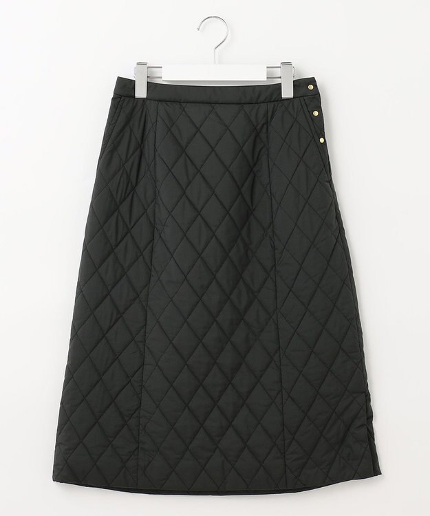 J.PRESS LADIES 高密度パウダータフタ スカート ブラック系