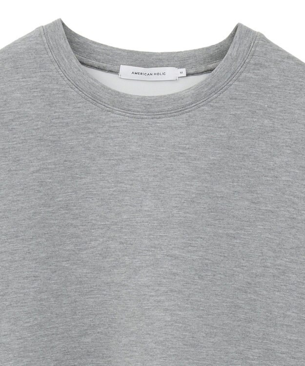 AMERICAN HOLIC 【WEB限定】サイドスリットポンチプルオーバー Gray Mixture