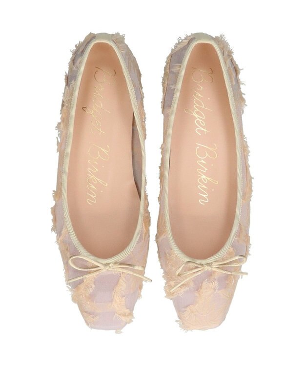 Bridget Birkin 【Bridget Birkin】シアージャガードパンプス ベージュコンビ