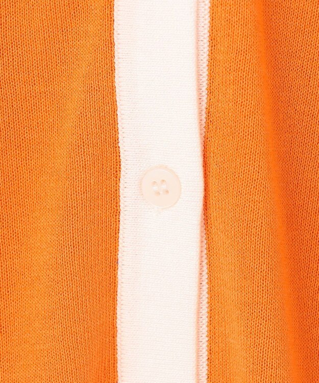 ANY ツインニットセット（ノースリーブニット＋カーディガン） マリーゴールド