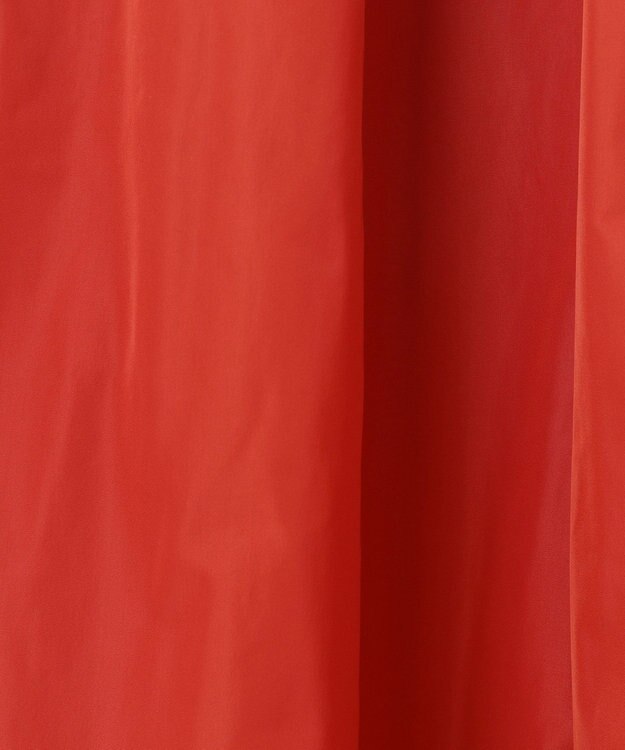 23区 S 【洗える】ライトメモリーウェザー フレアスカート レッド系