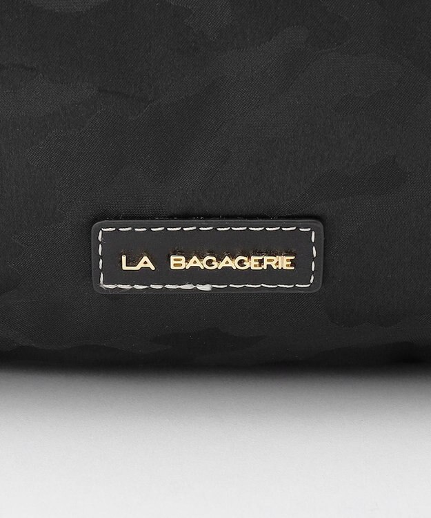 LA BAGAGERIE カモフラジャカード はっ水ショルダー ブラック