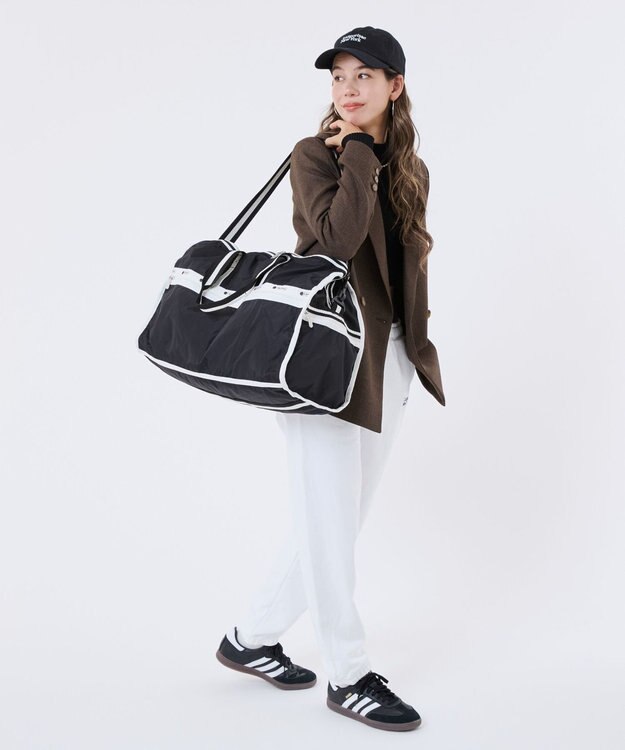 LeSportsac DELUXE LG WEEKENDER/スペクテイターブラック スペクテイターブラック
