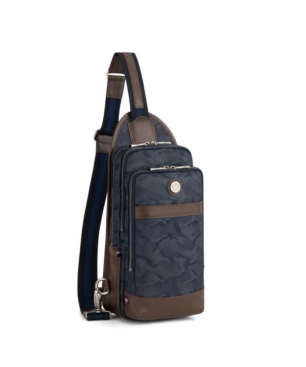 ACE BAGS & LUGGAGE Orobianco ソロペルテ 30th ボディバッグ  迷彩 93194 オロビアンコ ネイビー