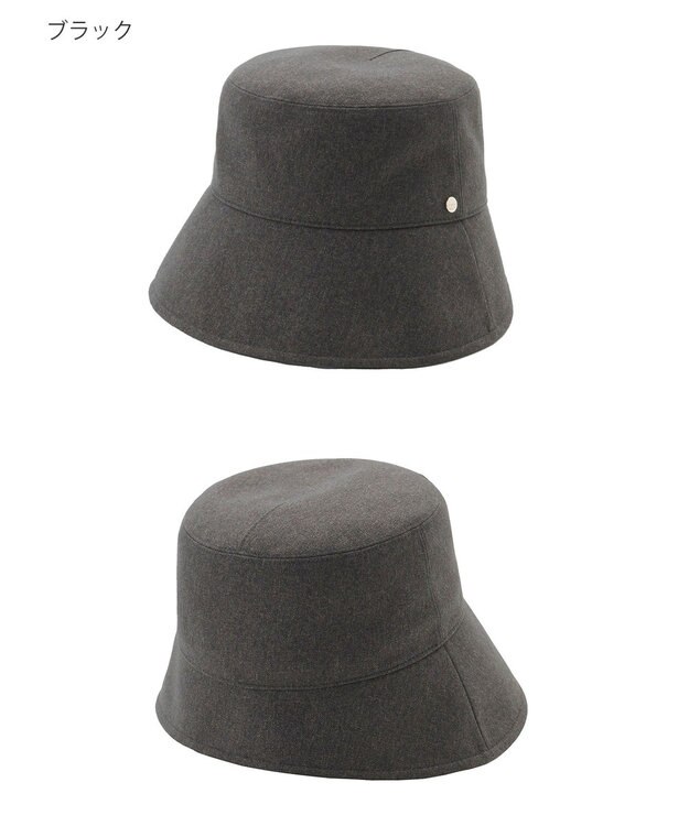 MOONBAT FURLA(フルラ) ベルクロッシェハット 日本製 ブラック