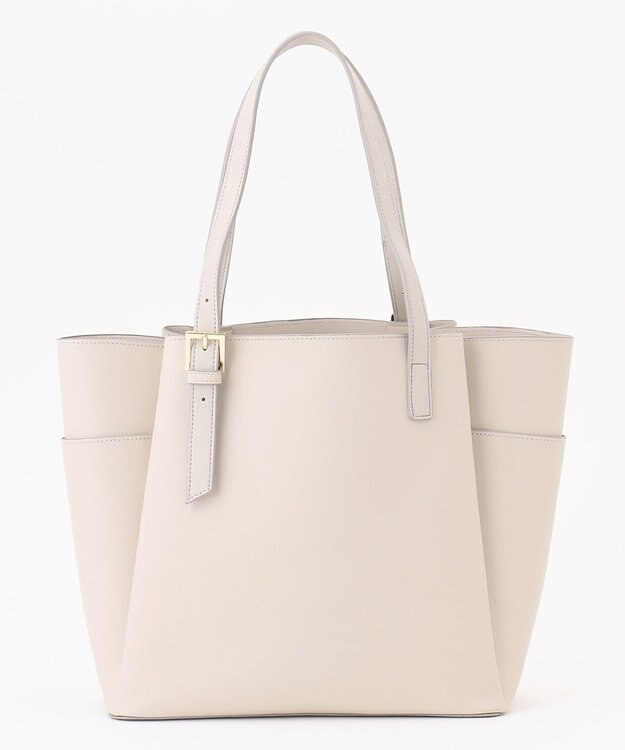 ANY SIS マルチポケットオフィストート バッグ ベージュ