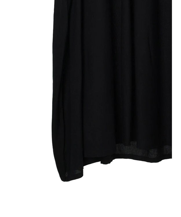 CRAFT STANDARD BOUTIQUE レーヨンキルト切り替えワンピース Black