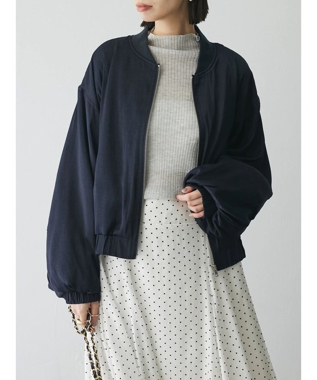 Green Parks AnriettMusee ＭＡ－１ブルゾン Dark Navy