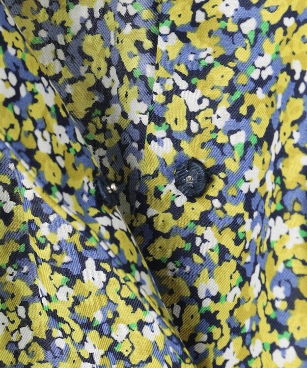 組曲 S ミニフラワープリント ブラウス イエロー系5