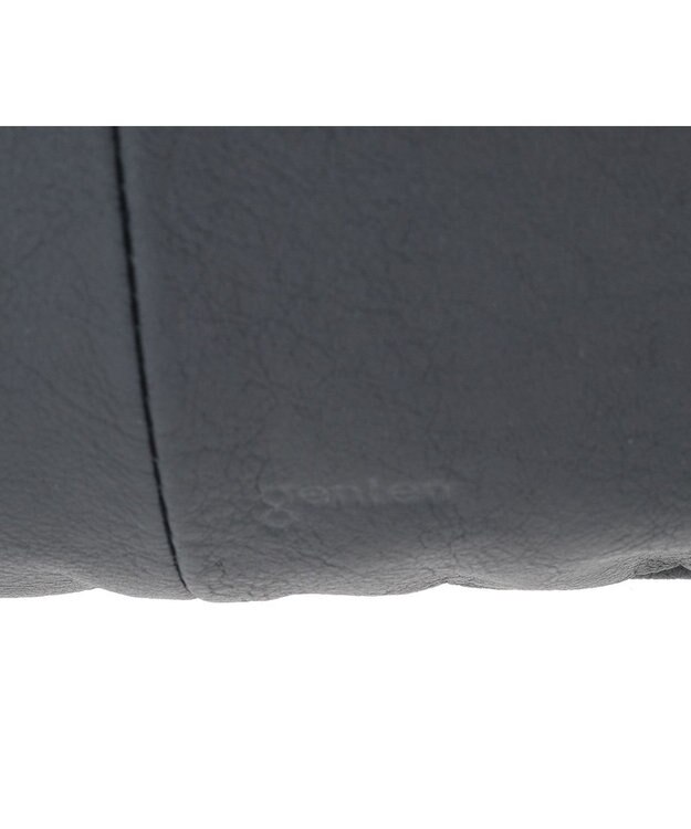 genten フェザートートバッグ　ワンショルダーバッグ クロ