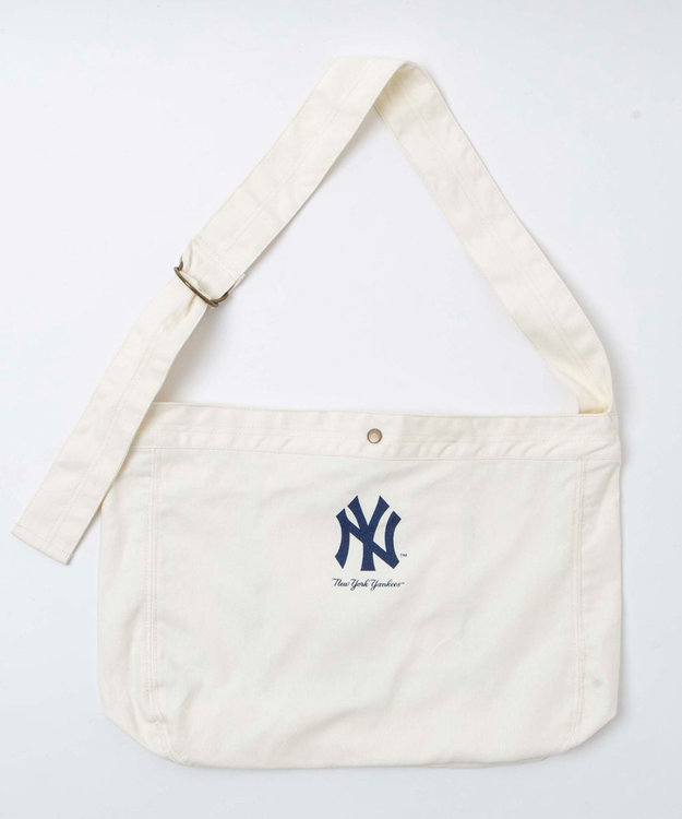 WEGO MLBキャンバスショルダーバッグ 柄1